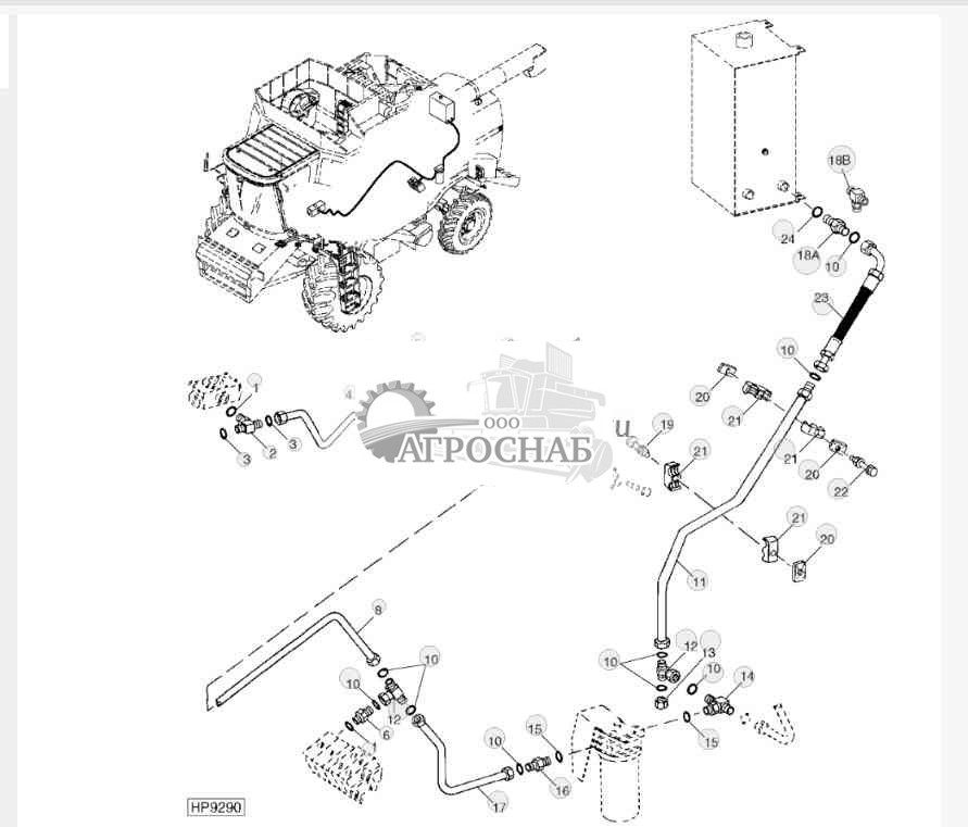 Hydraulic Reservoir Lines And Hoses 